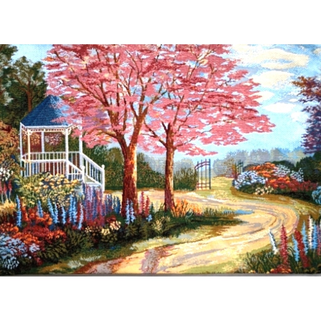 Картина "Розовый сад"