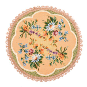 Гобеленовая салфетка "Цветочное кружево"