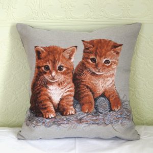 Чехол декоративный "Котята" Узор